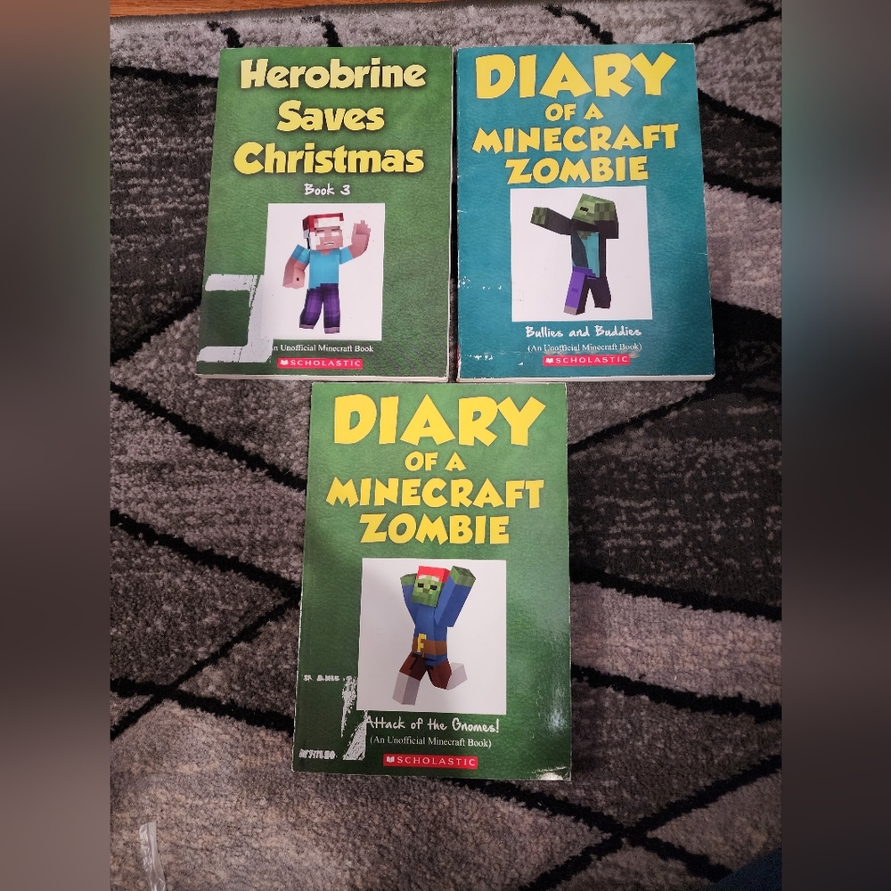 Diary of a Minecraft Zombie Books